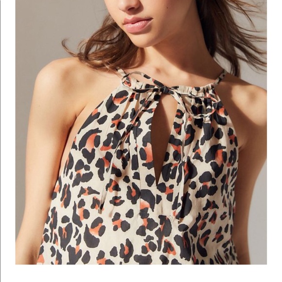 Urban Outfiters Kendal Keyhole Cutout Tier Romper - Picture 5 of 6